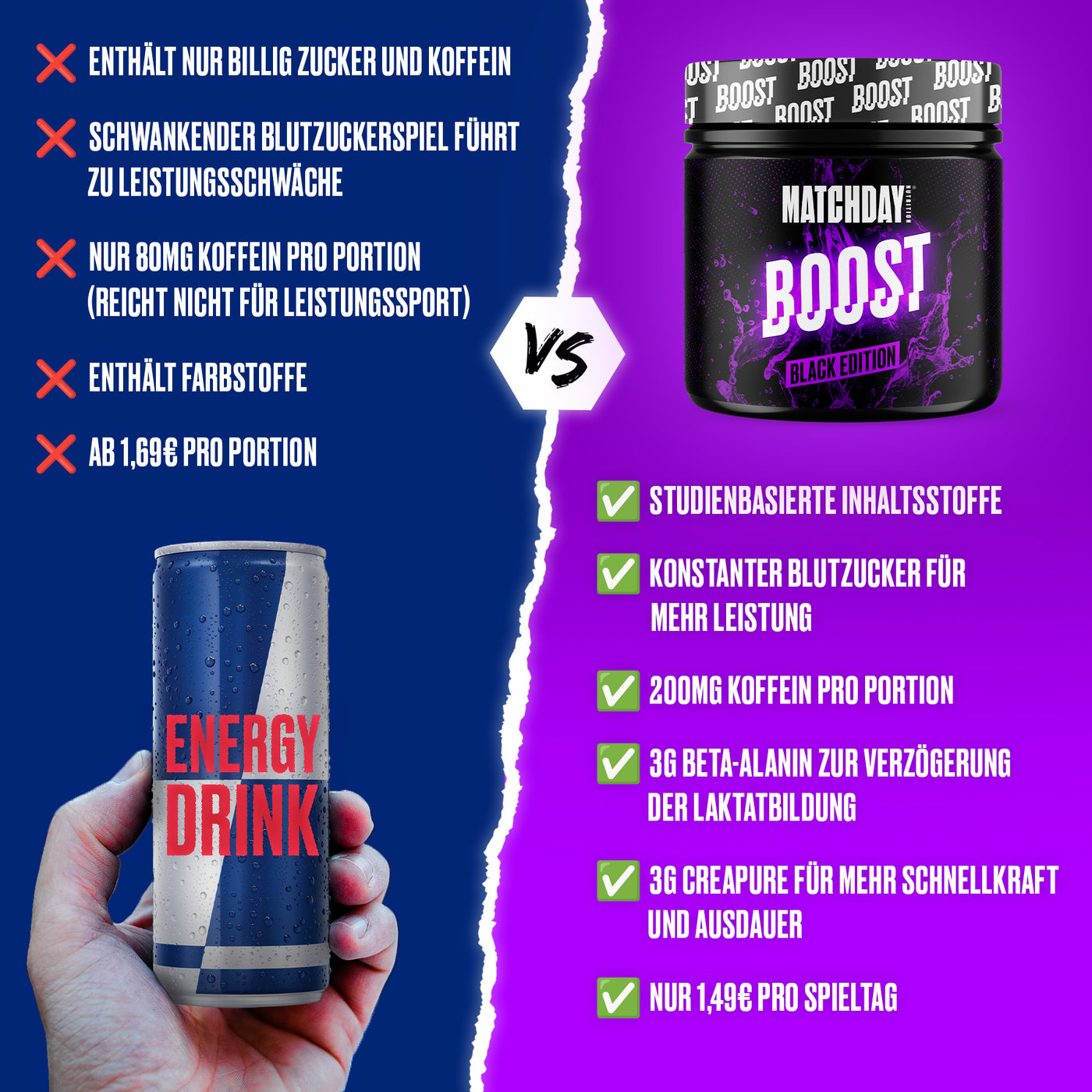 BOOST Black & Energy Edition Doublepack