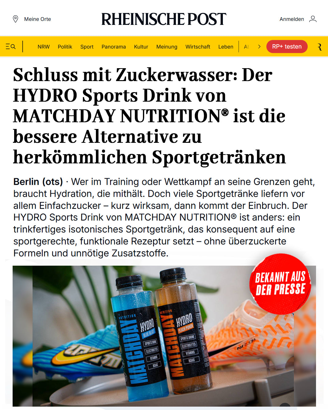 HYDRO Sports Drink